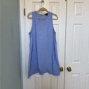 Sleeveless Blue Women's dress